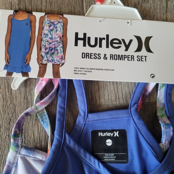 Girls Size 10-12 New Dress & Romper Set - Picture 2 of 4